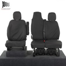 Renault Traffic Sport Business+ Front Seat Covers (2025 Onwards) Black 147