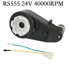 RS550 40000RPM 24V Electric Motor GearBox For Ride-On Bike Car Toy Parts