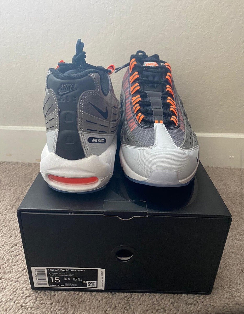 Size 15 - Nike Air Max 95 x Kim Jones Black | eBay