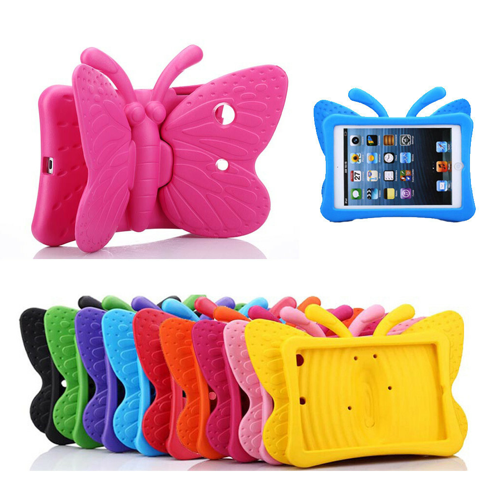 JGY Fire HD 8 Kids Tablet 10th Gen 2020 2022 Pretty Butterfly Case For Kids Girl EVA Foam Full Cover Fire HD 8 Plus Tablet Kids Case With Stand Pencil Holder - View #8