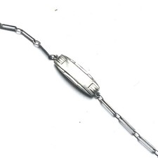 Art Déco Gourmette De Bébé