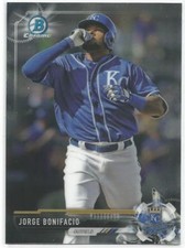 Jorge Bonifacio Kansas City Royals 2017 Bowman Chrome Prospects