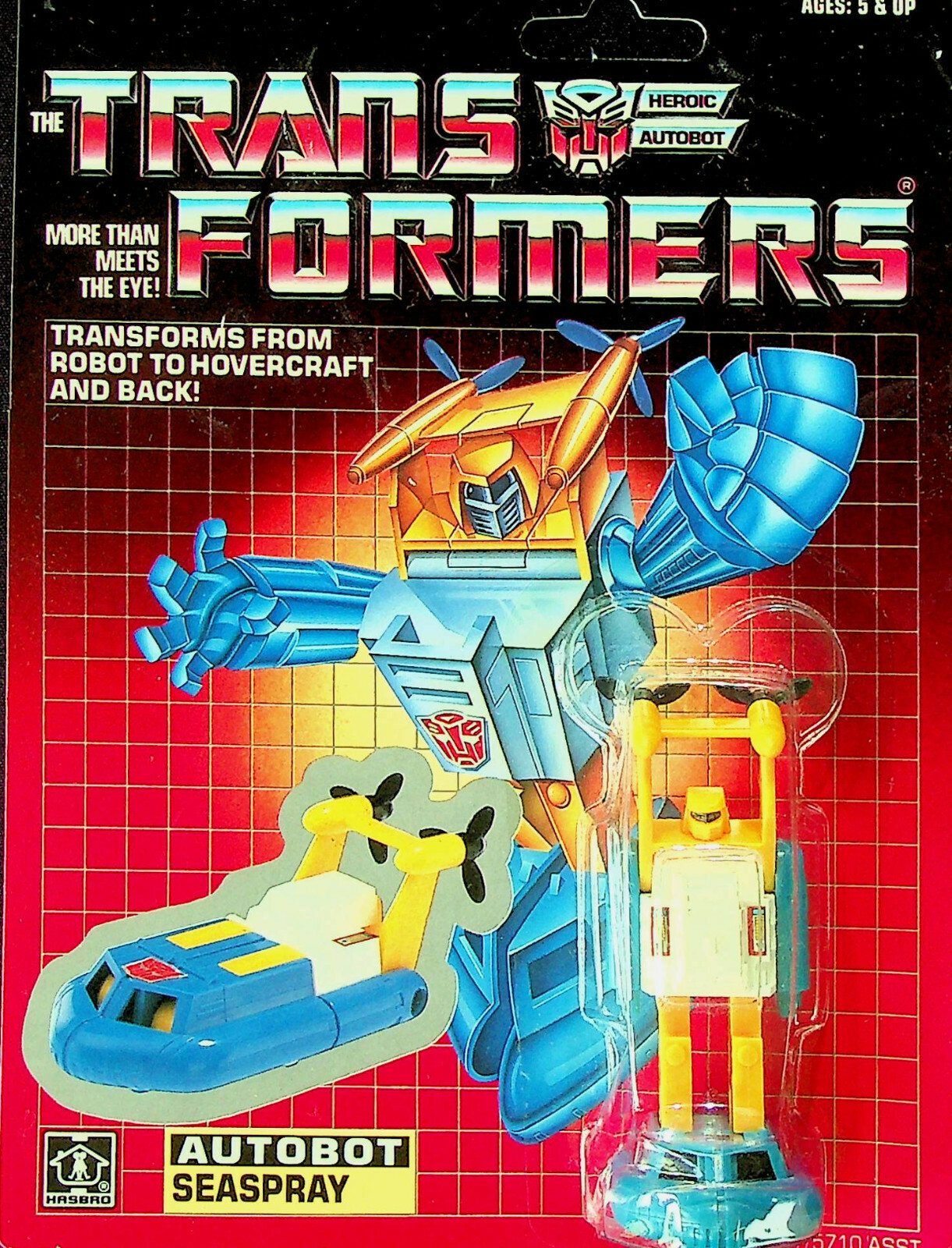 Transformers Autobot Seaspray #5901 - MOC - 1985