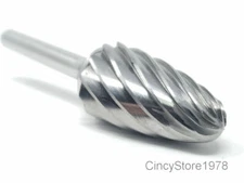 SF 14 ALUMINUM CUT NF Tree Radius End Carbide Bur Tool Bit Burr NON FERROUS NEW!