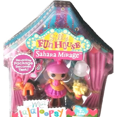Lalaloopsy  Mini  Sahara Mirage SILLY Fun House Doll  NIP 3'' Button Eyes