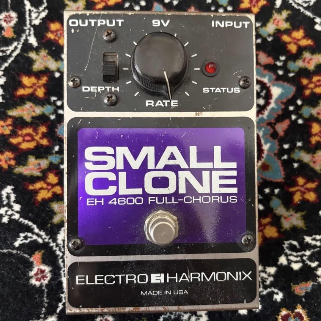 ギター ELECTRO HARMONIX SMALL CLONE EH 4600 USA Amazon.com: Electro-Harmonix Small Clone Chorus : Musical