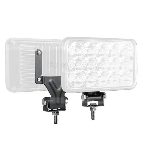 4pcs Universal 4x6" Inch Square LED Headlight Work Lamp Mounting Y-Brackets US - Picture 8 of 10