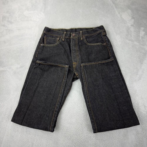 Levi’s Dark Denim Straight Leg Jeans Women’s Size 33 x 30 US - Picture 3 of 14