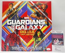Chris Pratt & James Gunn Signed Guardians Of The Galaxy Deluxe Vinyl JSA COA