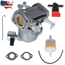 For Briggs & Stratton 594207 Intek Engine Mower Carburetor &Gasket Set