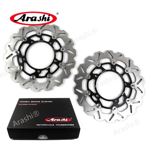 Front Brake Disc Rotor + Brake Pads For Suzuki Katana 650 2008-2012 2010 GSX650F - Picture 4 of 11