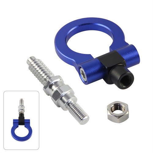 Aluminum Racing Tow Hook Trailer Ring For BMW BMW E82 E88 E90 E91 E92 E93 E70 - Picture 4 of 10