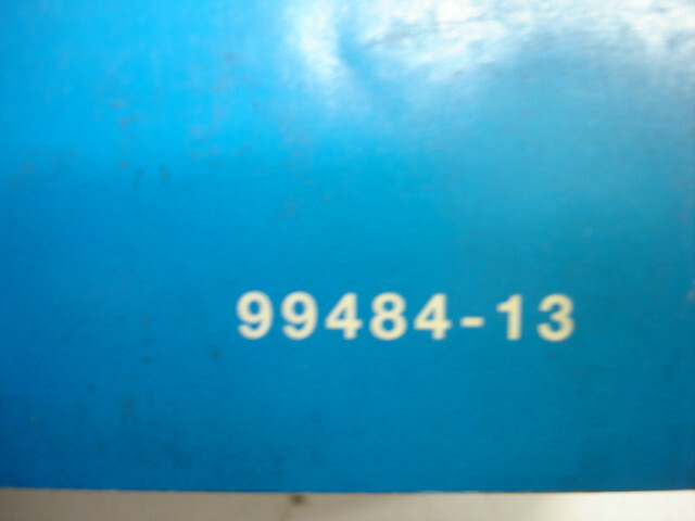 OEM NOS 2013 Harley-Davidson Sportster Models Service Manual P/N