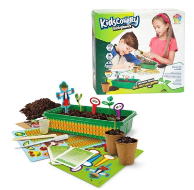 Lernspiel Experiment Hobbyfarmer Kidscovery Toi-Toys  Obst- und Gemüsegarten