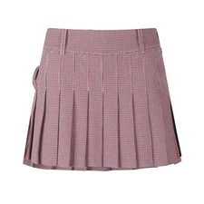 Genuine PEARLY GATES GOLF Womens Detachable Ball Case Pleated Culotte Skirt 