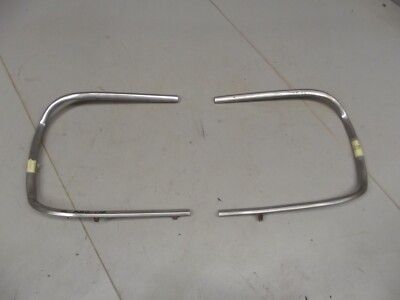 1966 AMC FRONT FENDER HEADLIGHT SURROUND TRIM STAINLESS