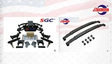 SGC 6" A-Arm Lift Kit for Club Car PRECEDENT /Tempo Golf Cart /Rear Leaf Springs