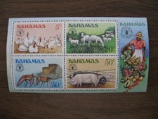 BAHAMAS SC# 503a FAO - WORLD FOOD DAY - S/S MNH
