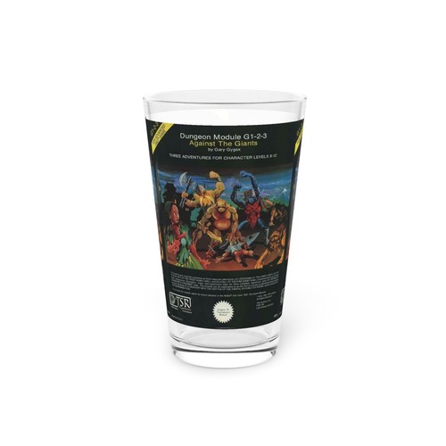 Against the Giants Pint Glas Dungeons and Dragons Glaswaren - Bild 3 von 7
