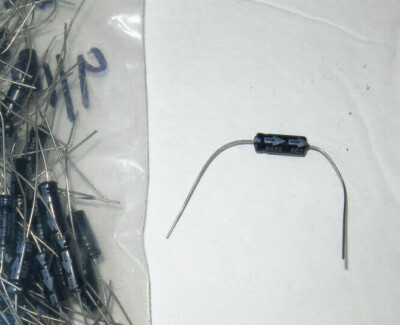 Mallory Capasitor Electro AXL 10uF 25 Volts 10 PCS LOT