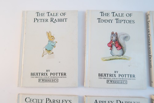 8er Set Beatrix Potter Bücher Appley Dapply Cecily Patty Pan Pigling Peter Timmy - Bild 2 von 7