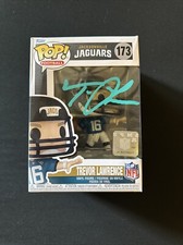 Trevor Lawrence Jacksonville Jaguars Signed Funko Pop! 173 Fanatics COA