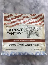 patriot pantry survival food - Freezes Dried Green Beans