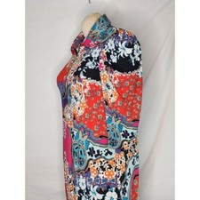 Mackenzie  James Retro/ Boho Midi Dress Size Med
