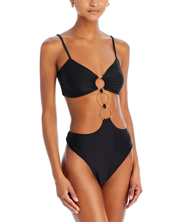 Ramy Brook Zayla Cutout One Piece Swimsuit Size XS New | eBay