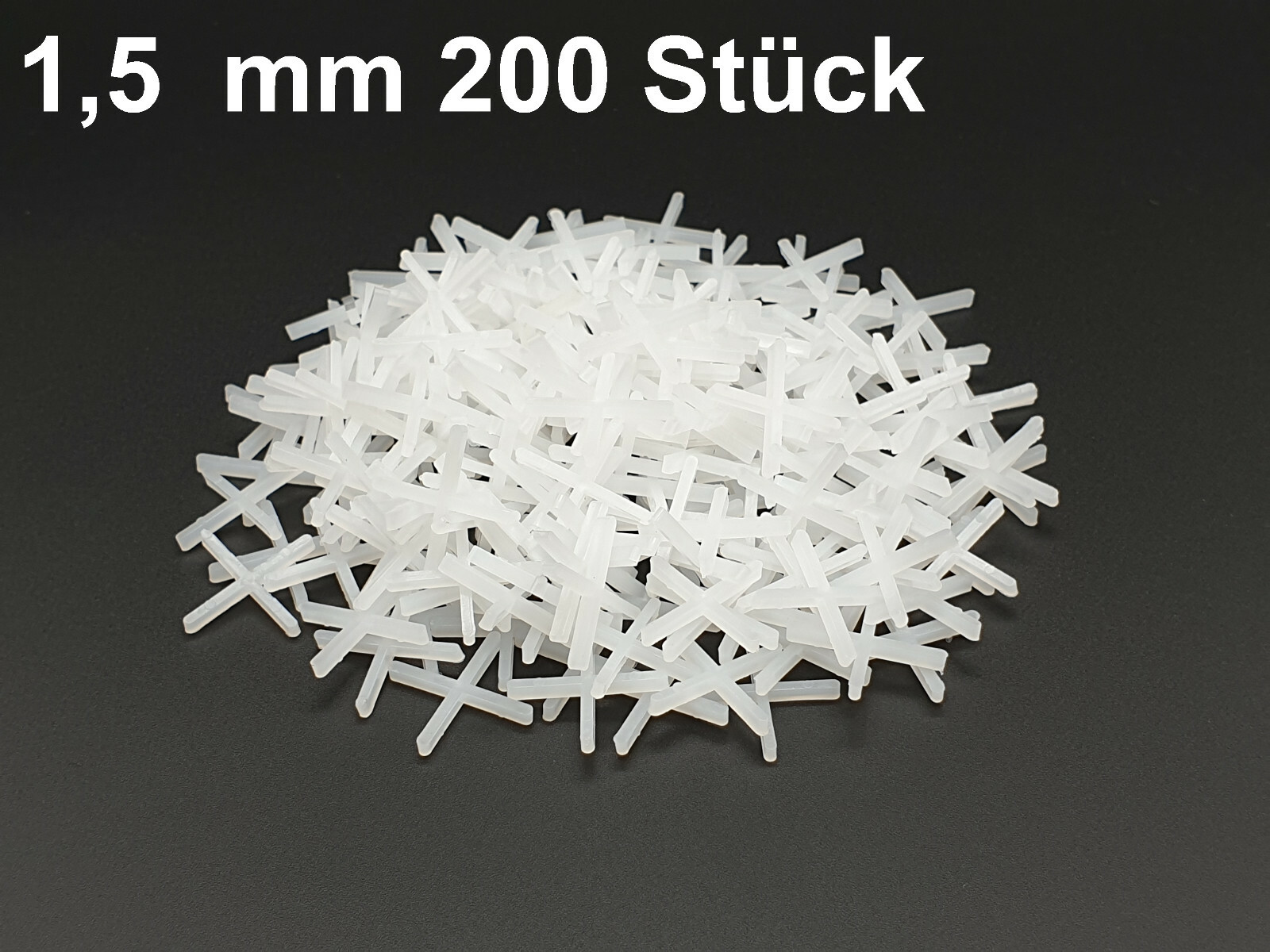 Tile Spacers 200 Pcs. 1.5 mm Tile Spacer Spacer