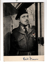Bill Fraser Signed Postcard Photo / Autographed Actor