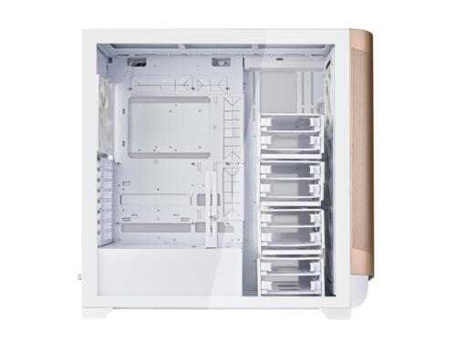 SilverStone SETA A2 Gold/White Steel / Plastic / Tempered Glass ATX Mid Tower Co - Picture 3 of 12