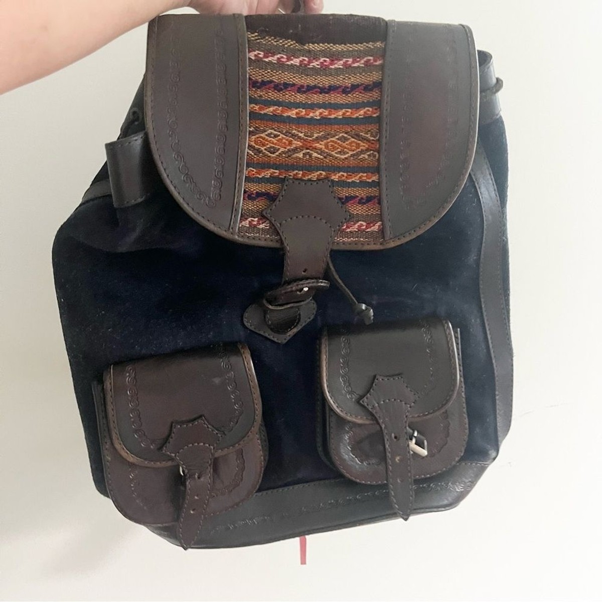 VTG JPG Tooled Leather Backpack 【公式通販】