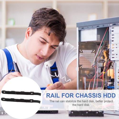 1Pair Hard Drive Mounting Plastic Rail Kit for Quick and Easy Setup - Bild 9 von 12
