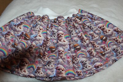  SALE Baumwollock   Kinderrock   Sommer   Neu   Handmade  Gr.116  Hunde