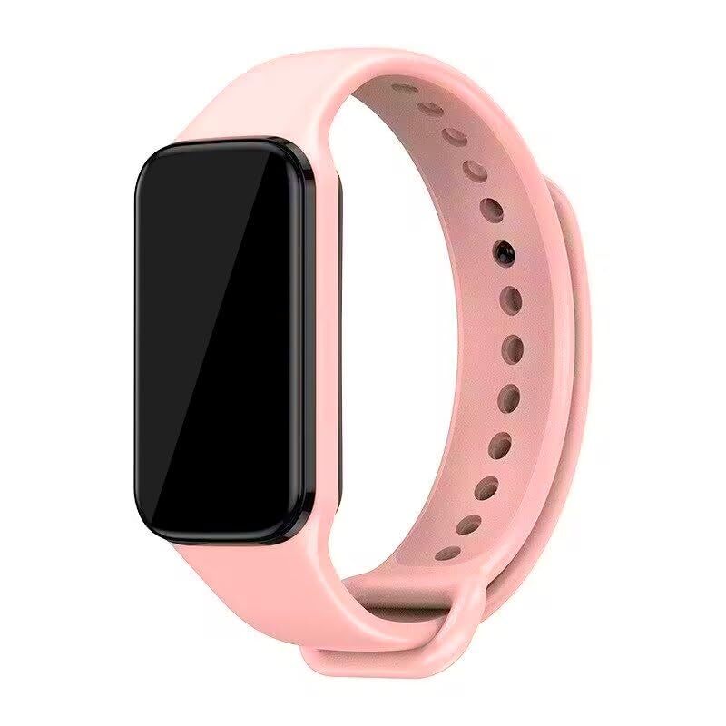 Cinturino COOL per Xiaomi Redmi Smart Band 2 Liscio Rosa, Rosa, Taglia (M0Z)