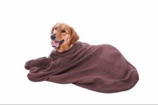 Microfibre Dog Bag Micro Fleece Towel To Keep Doggy Warm, Dry & Clean All Sizes