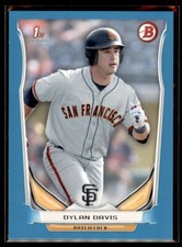 2014 Bowman Draft BLUE Dylan Davis San Francisco Giants #DP94 68/399