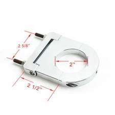 2.5 Inch Drop Swivel For 2 Inch Column Chrome Universal Steering Column Drop Cnc