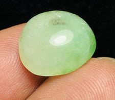 13 Carets Hydrogrossular Garnet Full Transparent Cabchon Natural Gemston@AFG