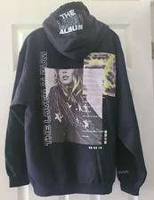 Taylor Swift The Lover Album Black Hoodie - Size LARGE - Tracklist, UR MY LOVER
