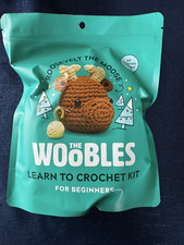 New Woobles Roosevelt the Moose Winter Holiday Crochet Kit Complete Beginner