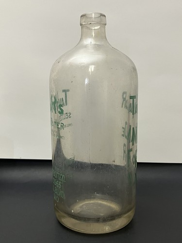 Antique Original 7-Up Howdy Taylor Seltzer Bottle -Taylor Made For You- Vtg Rare - Picture 5 of 12