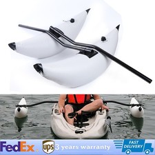Inflatable Kayak Outrigger Stabilizer   Durable PVC Canoe Float Kit