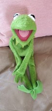 1976 Vtg 18" Fisher-Price Kermit the Frog Plush Muppets Toy 850 Jim Henson C3