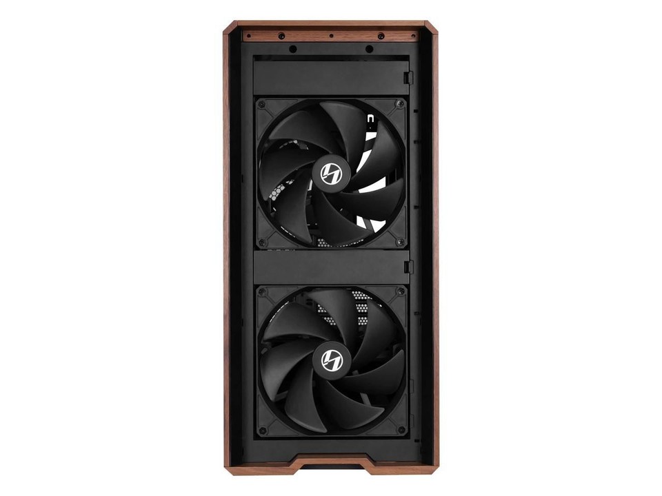 Walnut Computer Case Lian Li LANCOOL 217 Genuine Walnut Wood Computer Case, Mid-Tower ATX PC ...