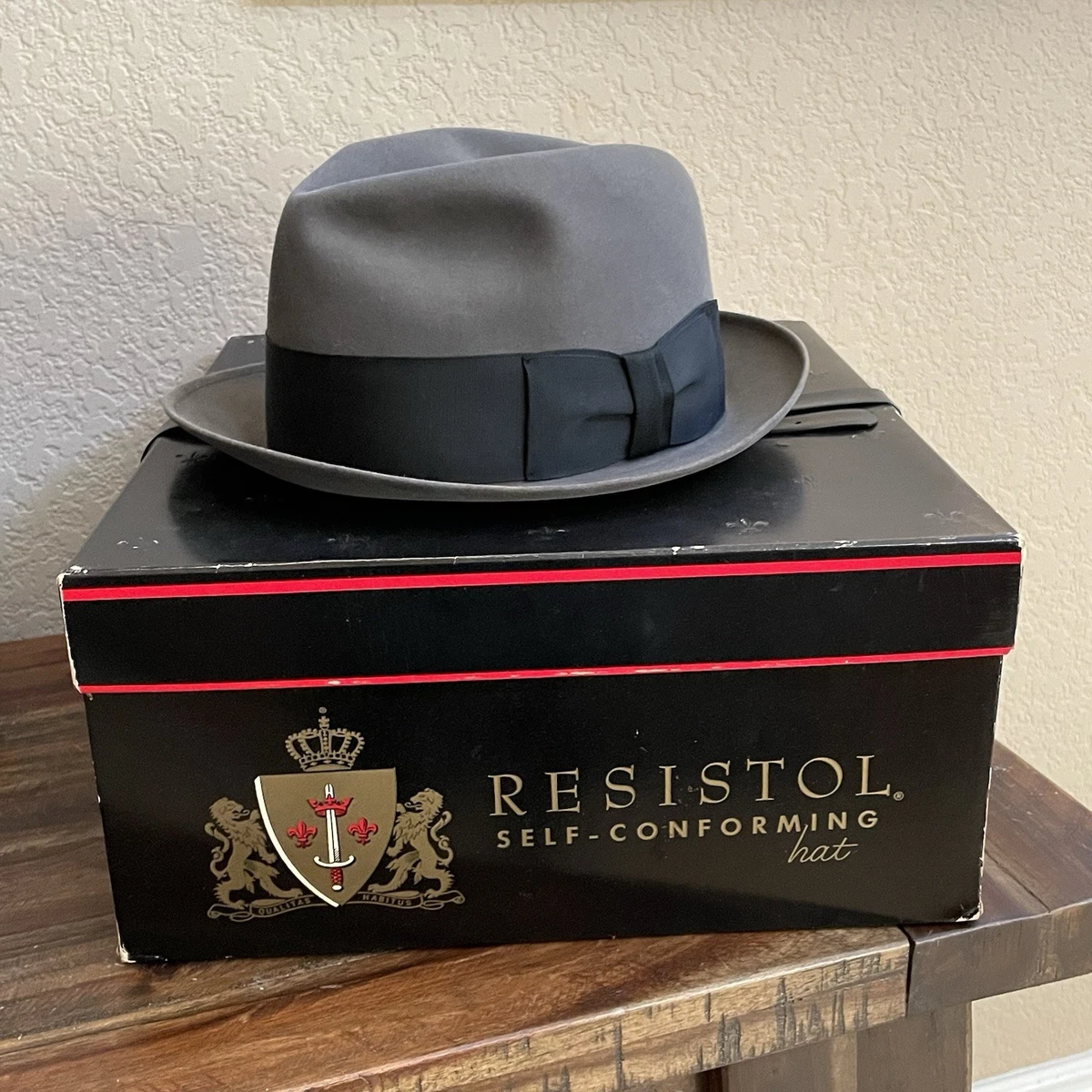 Resistol Hat Box In Men's Vintage Hats for sale | eBay