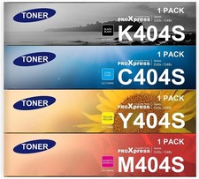 4PK Compatible Samsung CLT-404S Toner Set C M Y K Xpress C430 C480 C480FW C480FN