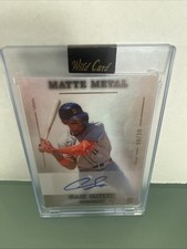 2026 Wild Card Matte Metal Cam Smith # 10 /10 Rookie Auto Houston Astros