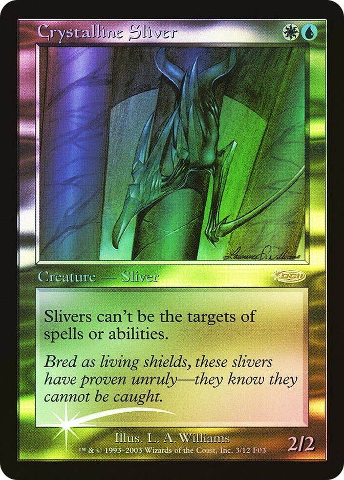 Crystalline Sliver Magic: The Gathering Individual Trading Card